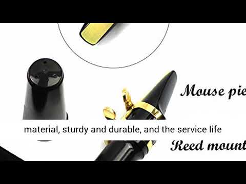 Pocket Saxophone Kit, FOVERN1 Mini Sax Portable Woodwind Instrument Professional instruments with 4