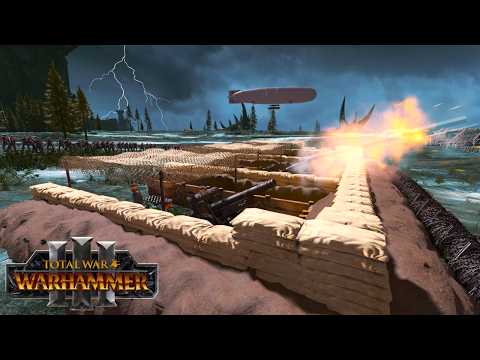 GERMAN IMPERIAL ARMY VS Skaven - TW Millennium Mod | Total War WARHAMMER 3 | FIRESupport | 4K