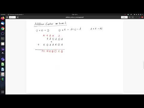 Math et informatique : l'addition en base 2