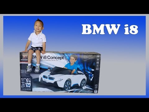 BMW i8 6V 6 Volt Battery Ride On Power Wheel Unbox & Assemble
