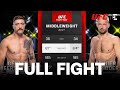 Gerald MEERSCHAERT Vs Reinier De RIDDER FULL FIGHT UFC Vegas 100