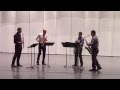 PRISM Quartet performs "Above" by Matthew Levy