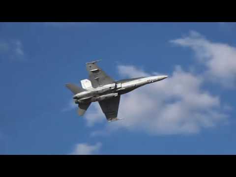 RAAF F/A-18A Classic Hornet A21-7 Display Hunter Valley Airshow