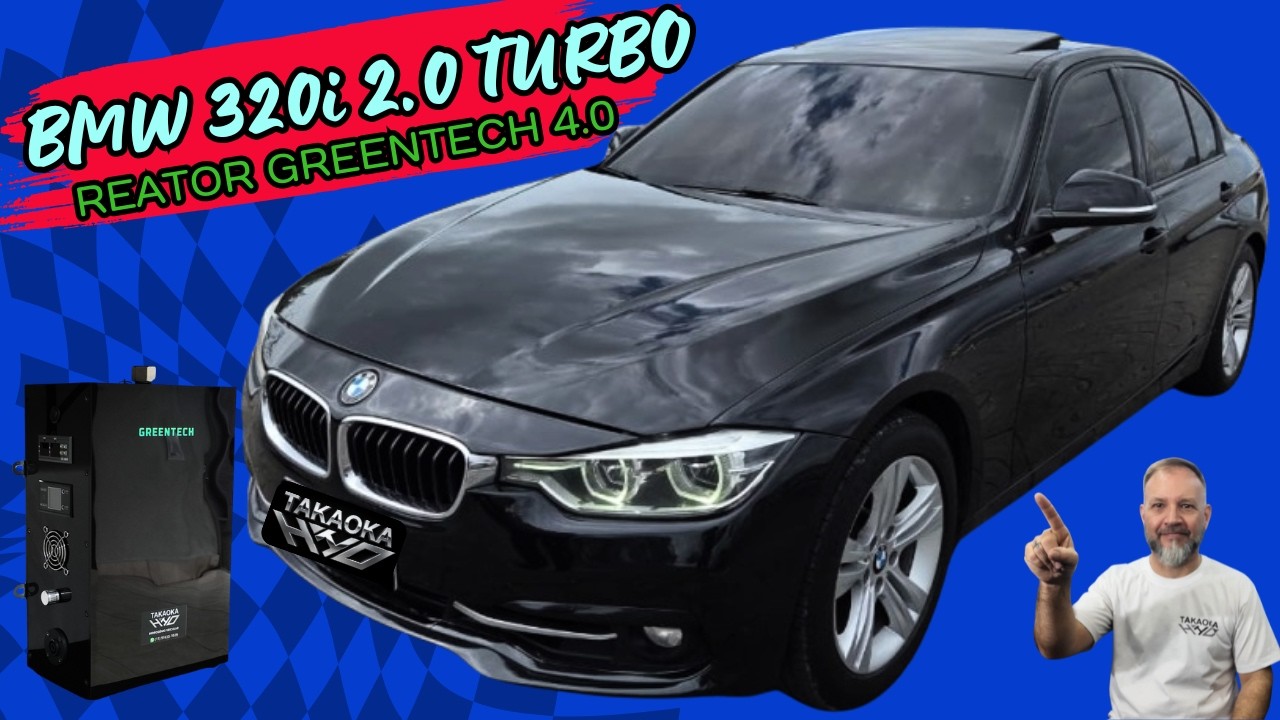 BMW 320i 2.0 Turbo funcionando com Hidrogênio #hho #hhokit #hidrogênioverde #hidrogenio #h2 #h2r