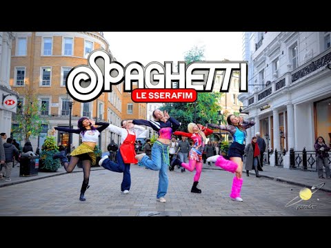 [KPOP IN PUBLIC | ONE TAKE] LE SSERAFIM (르세라핌) 'SPAGHETTI | Dance Cover | PARADOX | UK