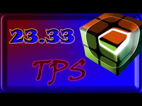 23 turns per seconds on 2x2 (tps)