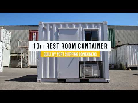 10ft Resting Room Container - Port Shipping Containers