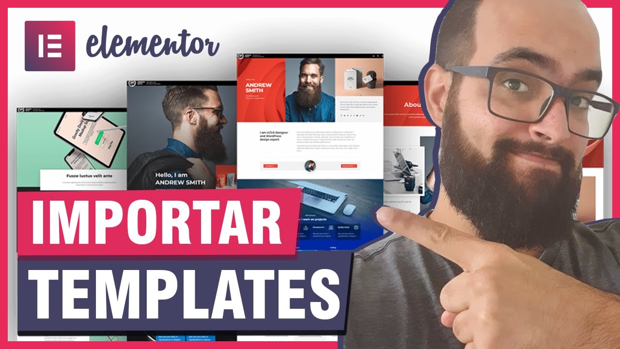 Templates Elementor Como Importar e Exportar JSon