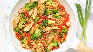 15 Minute Chicken Stir-Fry | Quick + Easy Weeknight Dinner Recipe