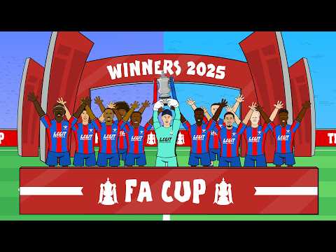 CRYSTAL PALACE WIN THE FA CUP🏆 (vs Man City 1-0 Eze Final Goals Highlights)