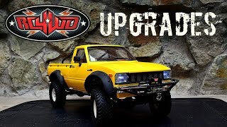 RC4WD TF2 Upgrades: Rollbar, Winch, LED lights, Scale Emblems, and Winch Controller!