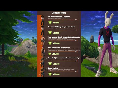 All Week 3 Legendary Quest Challenges Guide in Fortnite - Week 3 Quest in Chapter 2 Season 7