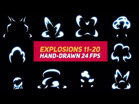 Liquid Elements Explosions 11-20 Motion Graphics