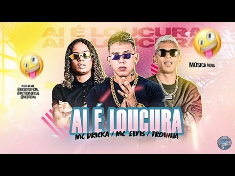 MC TROIA E MC ELVIS FEAT MC DRICKA - AI E LOUCURA ( MUSICA NOVA )