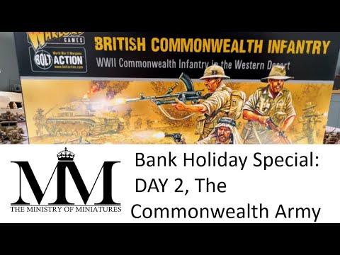 Bolt Action Army Showcase: The Ultimate 8th Army, Day 2 The Commonwealth Army #warlordgames #ww2 