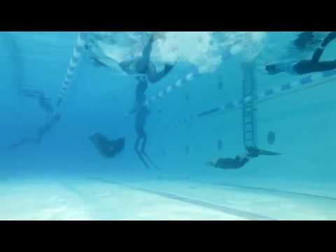 Alexander Vinogradov 213m BO Denis Kursantov 156m Riga Freediving Cup 2015 AIDA