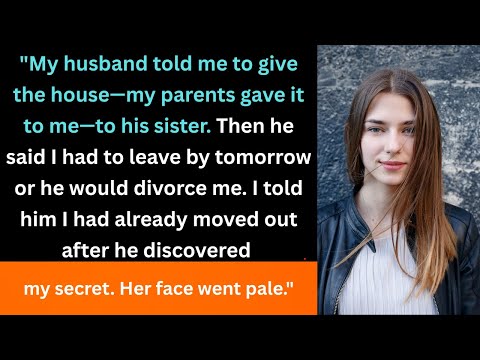 Mio marito ha dato la casa della mia famiglia a mia sorella e mi ha cacciato fuori...