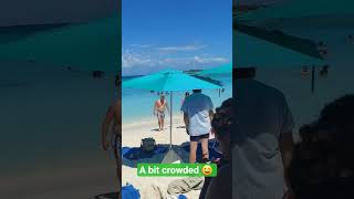 Carnival Sunshine anchored! #youtubeshorts #cruise #youtube #travel #beach #cruiseship