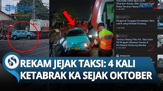 Rekam Jejak Taksi Penyebab Laka Kereta di Bekasi, Ternyata 4 Kali Ketabrak KA Sejak Oktober 2025!