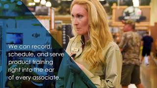 See the Theatro impact at Cabela's first-hand
