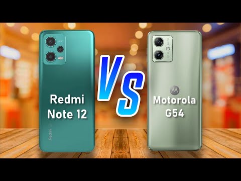 Redmi Note 12 ⚡ vs ⚡ Motorola G54 Full Comparison