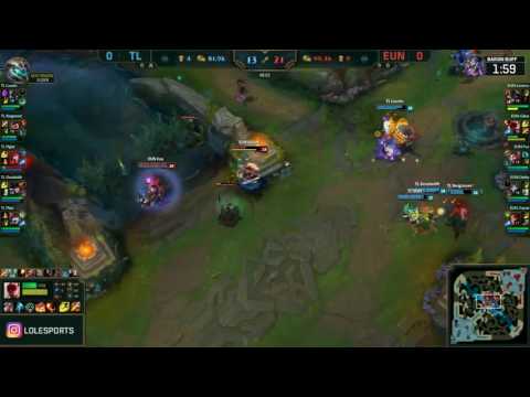 [TL vs EUN] Incredible teamfight