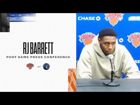 RJ Barrett ' "Every game we're just trying to win."