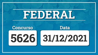 Capa de LOTERIA FEDERAL 5626