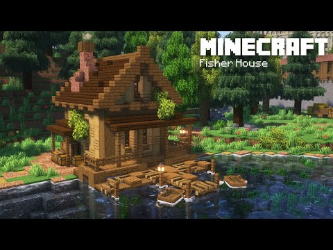 Minecraft: How to Build a Medieval Fisherman's Hut | Step-by-Step Tutorial