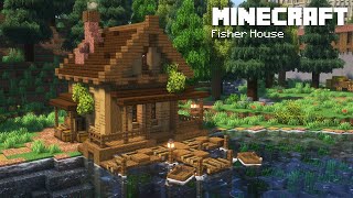 Minecraft: How to Build a Medieval Fisherman&#39;s Hut | Step-by-Step Tutorial