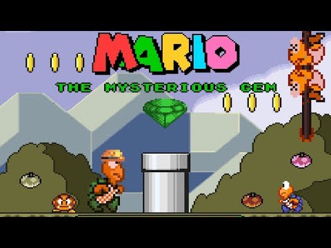 Mario - The Mysterious Gem | New Super Mario World ROM Hack (2018)