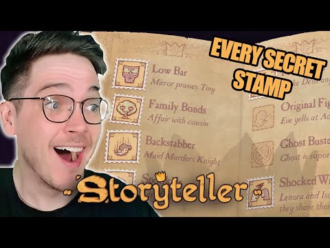 How To Find EVERY SECRET STAMP - Storyteller