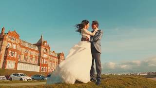 Headland Hotel Wedding Video Trailer Justin & Charlotte