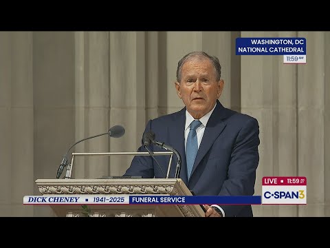 President George W. Bush Tribute to Vice President Dick Cheney