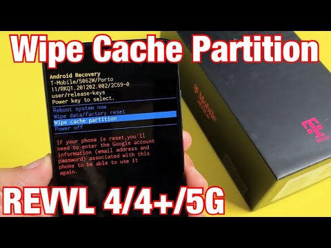 T Mobile REVVL 4 4 5G How to Setup from Beginning Initial Setup