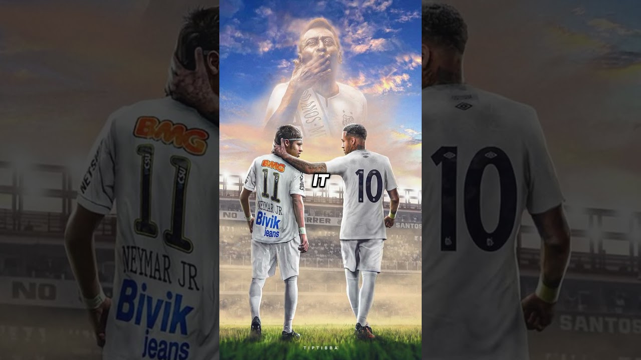 NEYMAR'S RETURN TO SANTOS WAS BECAUSE OF PELE 🥹👑 THE FIRST INTERDIMENSIONAL TRANSFER 😳