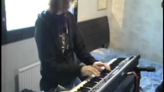 Sonata Arctica - Revontulet on keyboard