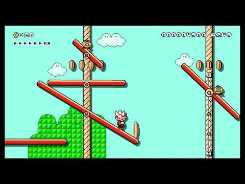 Eric's Super Mario Maker 2 Levels: Teeter Totter Trouble