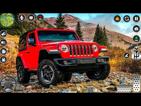 4x4 Offroad suv driving simulator-Jeep mud challenge mountain drive#androidgameplay#2