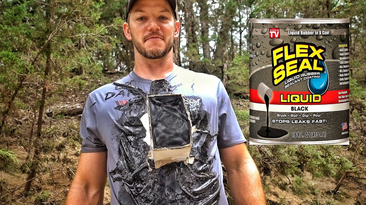 Can Flex Seal Stop a Bullet???