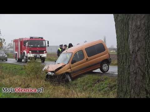 29.10.2017 Syców - śmiertelny wypadek