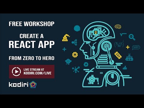 [ONLINE][LIVE STREAM] Free workshop: Create a ReactJs app - From Zero to Hero!  - 01-04-20