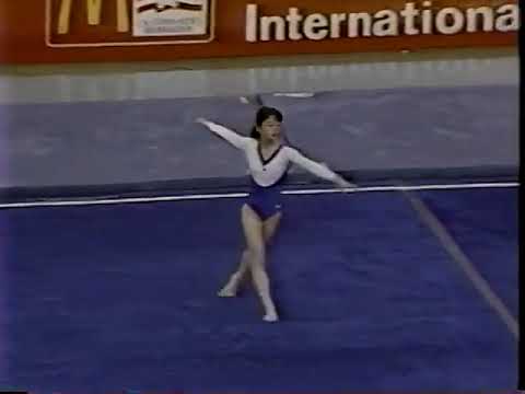 1987 International Mixed Pairs   Maiko Morio JPN FX