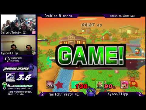 SG Revival PM - Fluff/Flarp (Red) vs. glock/Silver (Green) - Project M Doubles LSF