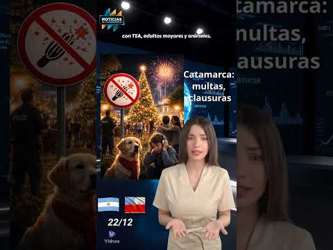 🚫🎆 Navidad sin pirotecnia sonora en Catamarca: multas, clausuras y qué está prohibido