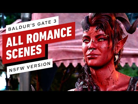 Baldur’s Gate 3: All Romance Scenes (NSFW Version)