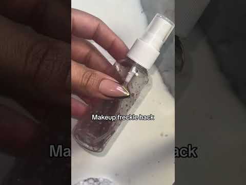 Freckle makeup hack! #freckles #makeuphacks #ipsy