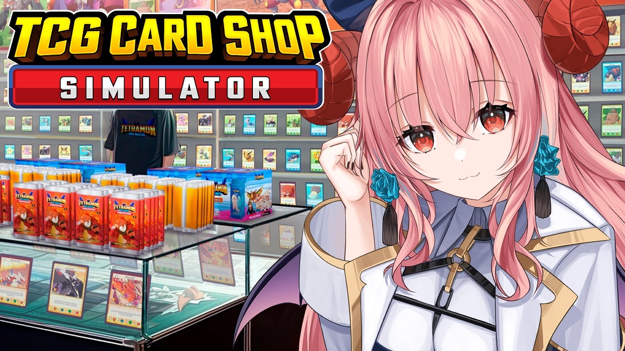 【TCG Card Shop Simulator】COME ON SSR CARDS!!!!!　もっと腕にシルバー巻くとかさ！