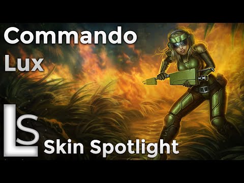 Commando Lux - Skin Spotlight - Commando Collection - League of Legends