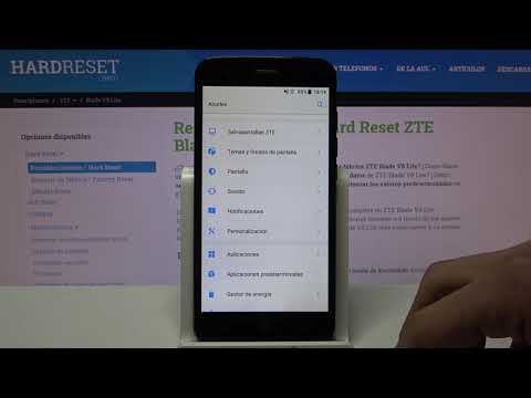 Cómo cambiar tiempo de la pantalla en ZTE Blade V8 Lite - tiempo de bloqueo automático